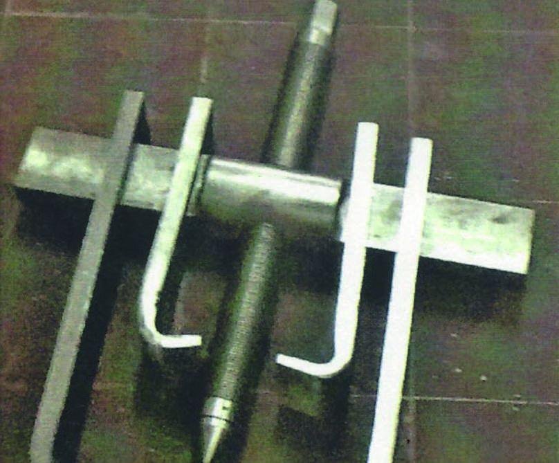 Extractor industrial con brazos de acero
